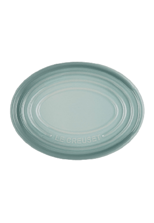 Le Creuset Oval grytskedhållare stengods Seasalt Serveringstillbehör Blå 15 CM