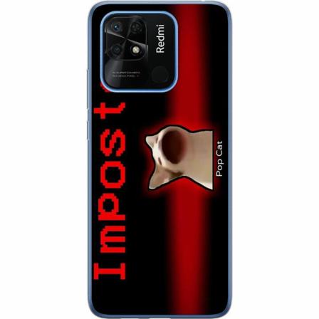 Xiaomi Redmi 10c Mjukt Skal - Pop Cat Meme