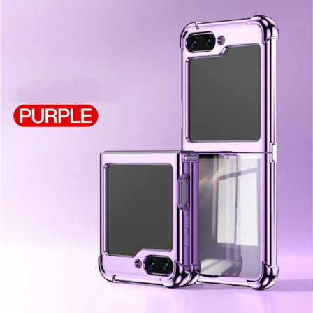 Samsung Z Flip7 Telefon Cover, Beskyttende Cover, Faldsikker - Lys Lilla