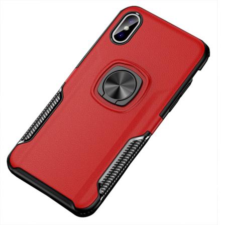 Skal med Kickstand - iPhone XR (GRAPHIC) Röd