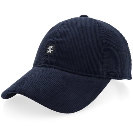 Element - Icon Corduroy Dark Denim Dad Cap Unconstructed Blue Cap - @ Hatstore