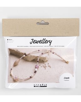 Hobbysett Halssmykke Rosa - Creativ Company