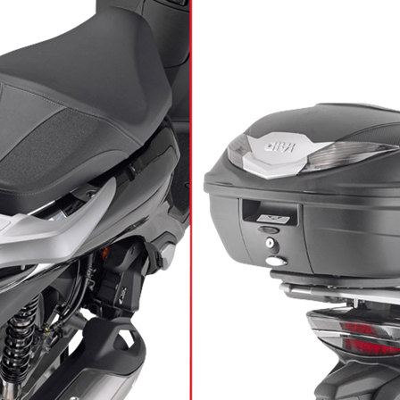 Gepäckträger Topbox Givi Scooter SR Monolock - Honda SH 150 2020-2026