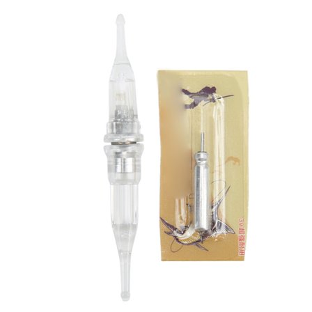 Mini LED fiskelys med høy lysstyrke, blått, dypvannstrykk, vanntett, rustfritt