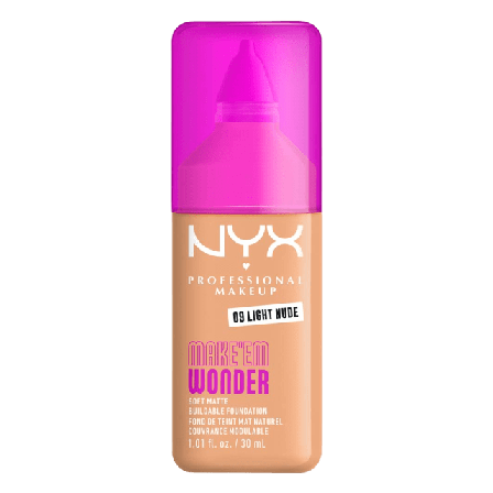 NYX Professional Makeup Make'em Wonder foundation Unisex Beige 30 ML