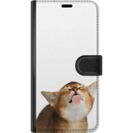 Samsung Galaxy S24 FE Tegnebogsetui Katten holder dig ren