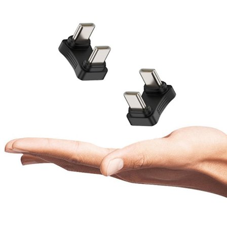 Type-C 180 graders vinklet adapter
