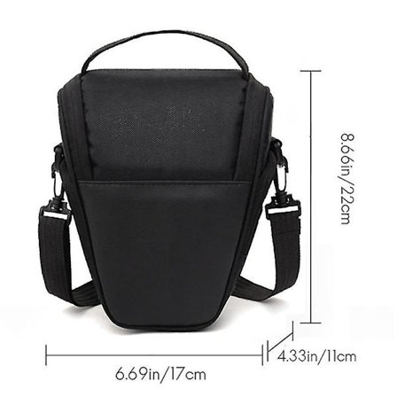 Kameraveske Trekant Kameraetui Skulderetui Digitalkamera Veske For Dslr Slr Kamera