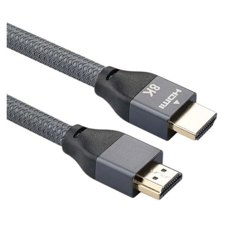 Kabel, 8K @ 60Hz datakabel version 2.1 Lätt och bärbar för projektorer, TV-skärmar