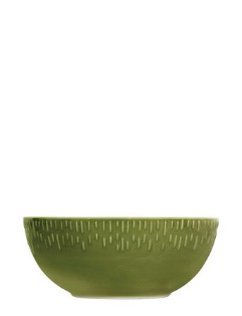 Confetti Saladbowl W/Relief 1 Pcs . Giftbox Home Tableware Bowls & Serving Dishes Salad Bowls Green Aida