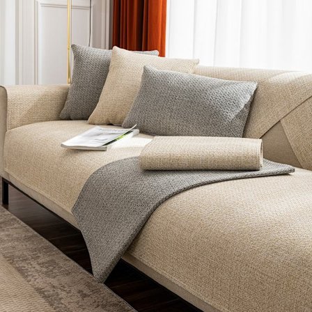 Sohvanpäällinen Sohvasuoja Liukumaton Vintage-kuvio Sohvan Suojaus, Koira Kissa Heitto Koira Peitto Kulmasohva Suojapeite