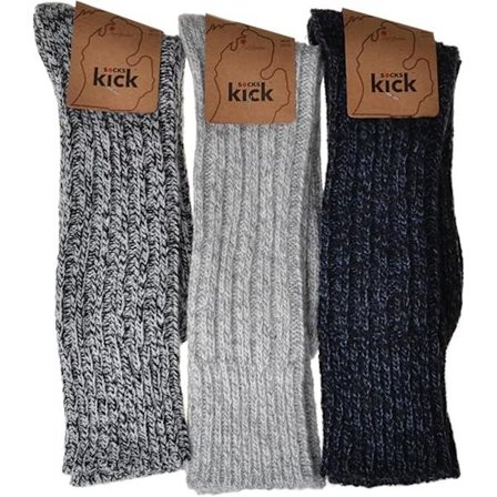 Tjocka och varma herrstrumpor, 3 par per förpackning