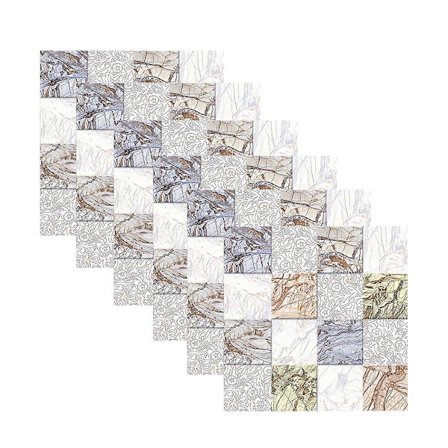 Marmor Vægmurals Marmor Keramiske Klistermærker Rulle Køkken Tapet