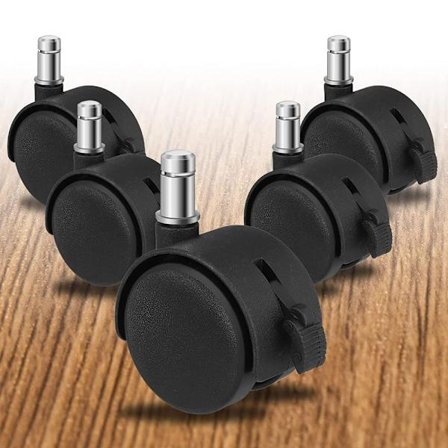 Castor Caster Wheels Kontorstol med bremser