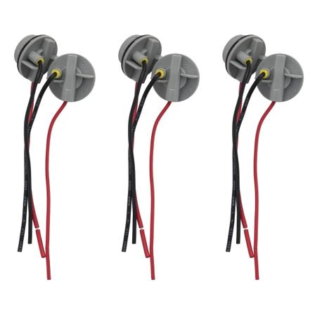 6 kpl 1156 Bay15d Lampunpidikkeet Polttimoille P21/5w Adapteripohja Pistoliitäntä Muovi Autotarvikkeet