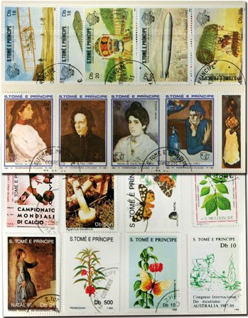 St. Tome I 10 forsk. sæt