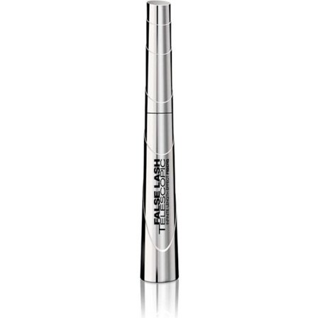 Mascara - L'OREAL PARIS - False Lash Telescopic - Svart - Intensiv färg - Dubbelborste