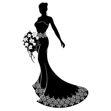 Wedding girl Affisch A4