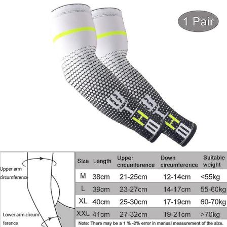 Åndbar Hurtigtørrende UV-beskyttelse Løbearmsærmer Basketballalbuepude Fitness Armbeskyttere Sport Cykling Armvarmere-3