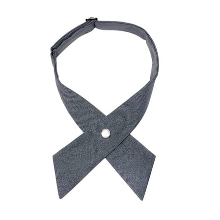 Cross Bowtie Skjorta Slips GRÅ