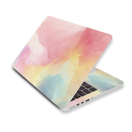 Laptop Sticker Notebook Skin Cover Sommarstil Dekal Konstdekal Passar 15'' Universella Laptops Vattentät Film Protector