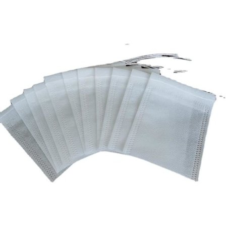 800 stk. fødevaregodkendte non-woven stof tebreve tefilterposer til krydderi engangs tebreve Heal krydderifiltre teposer (størrelse: 7X9CM)