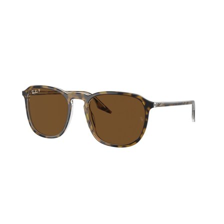 Ray-Ban -Aurinkolasit - Brown Rectangular - Ray-Ban RB2203 139357 5220