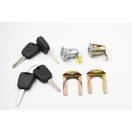 1608746380 Bilcylinder Dørlåsbørste Nøglesæt 05-14 Til Peugeot 107 Citroen C1 Toyota Aygo 9170.Y8 9135S2 9136.T0 [DB]