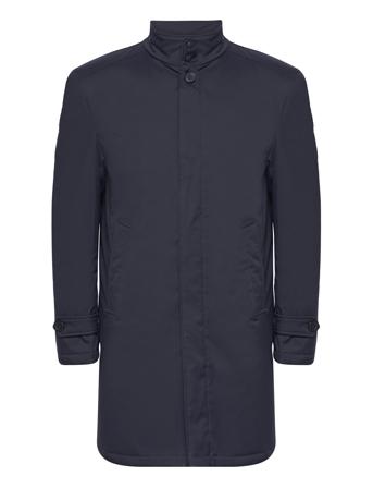 Bs Bedford Slim Fit Coat Navy Bruun & Stengade