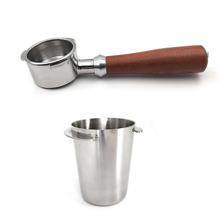 54mm Bottenlös Portafilter för Koffe, Kvantitativa Koppar Verktyg