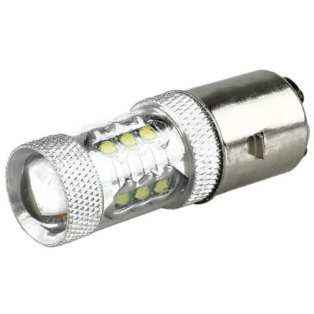 80w Ba20d H6 Hvit 16 Led Motorsykkel Motorsykkel/moped/atv Hovedlyspære [dB}