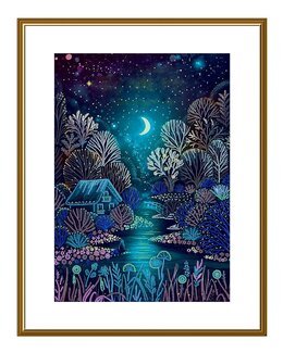 Perlenstickerei Mondlicht - Nova Sloboda