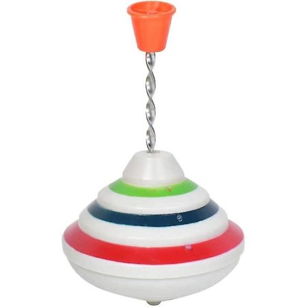 Blinkande Musikgyro Snurra Ner Snurrtopp LED Lysande Leksaker Födelsedagspresenter För Barn