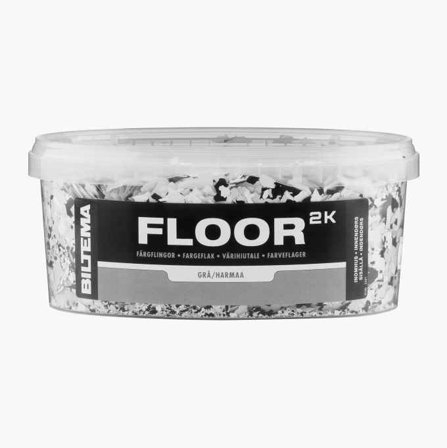 Golvfärg FLOOR 2K färgflingor - Biltema