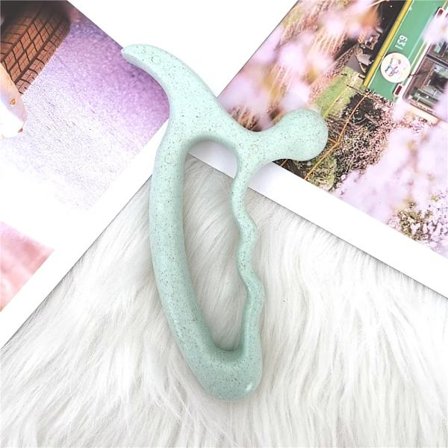 Ny Stor Huvud Akupunktur Massage Spa Hand Reflexologi Kropp Gua Sha Massageverktyg Punkt Massager~04890