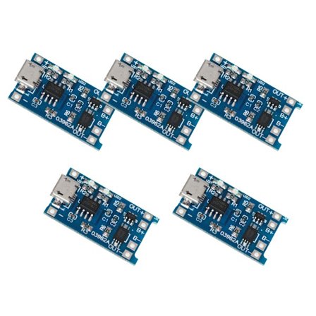 Effektiv 18650 Litiumbatteriladingsmodul med LED-statusvisning i sanntid