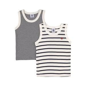 Kids - Petit Bateau 2-Pack White Tank 4 years - Underwear - 4 years - White