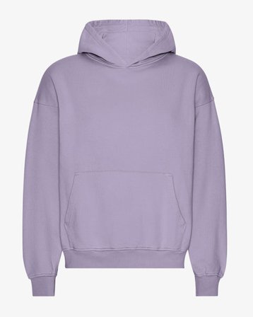 Organic Oversized Hood - Purple Jade - Male - XS