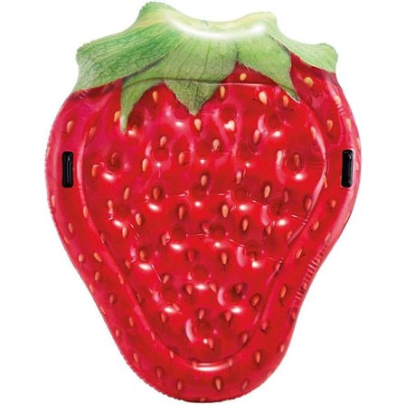 Mansikan muotoinen ilmatäytteinen saari 160 cm x 132 cm