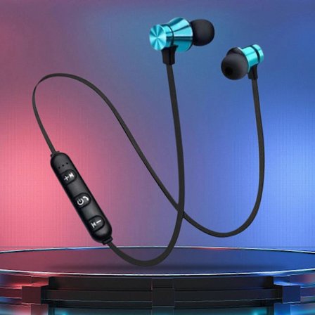 EQWLJWE Vattentäta Trådlösa Bluetooth 5.0 Hörlurar In-Ear Hörlurar Headset Sport Hörlurar Bluetooth Headset Semester Rea[YJD]