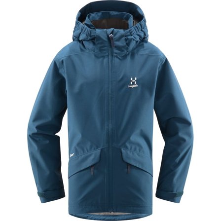 Haglöfs Mila Jacket Junior Children shell jackets Blue 158