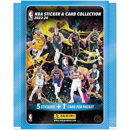 NBA 2023-24 Sticker Booster Basket Samlarbilder
