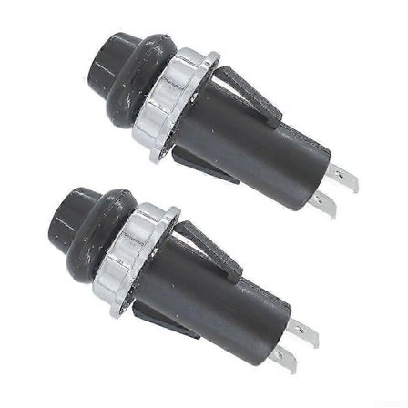 2 kpl Weber Summit -sarjan grillin valokytkimen varaosia - Yhteensopiva mallien E 470, E 670, S 460, S 470, S 660, S 670 kanssa, malli 70189