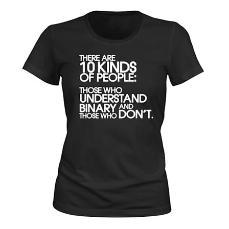 Binary Knowledge - T-SHIRT - DAM