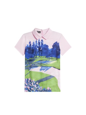 J.Lindeberg - Golf - Gunni Polo - Pink - Woman - XS