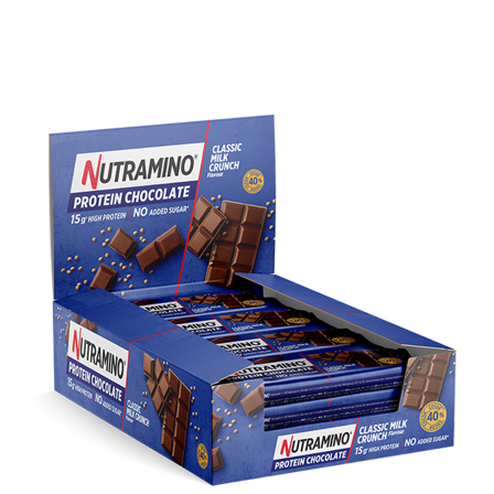 Nutramino Fitness Nutrition 16 x Proteinbar 50 g Classic Milk Crunch