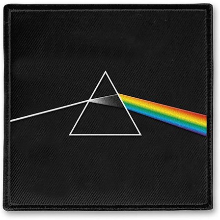 Pink Floyd Dark Side Of The Moon Standard Patch One Size Black