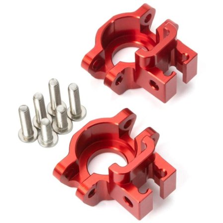 Lagerlås i metall för bakaxelhus till UDR Unlimited Desert 1/7 RC-bil, uppgraderingsdelar, röd