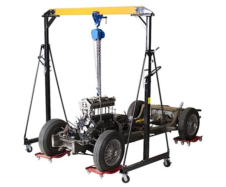 PELA 89345 Lyftställning på hjul, Verkstad & fordon