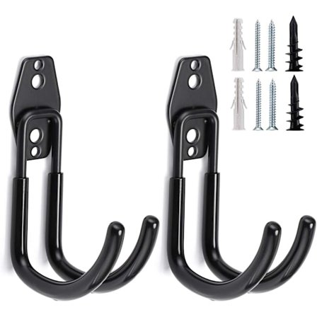 Metalkrog Opbevaringskroge, Kraftige Cykel Have Væg Garage Kroge - Køretøjs- og Kabelophæng